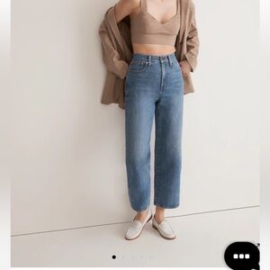 Madewell perfect vintage wide-leg crop Jean petite